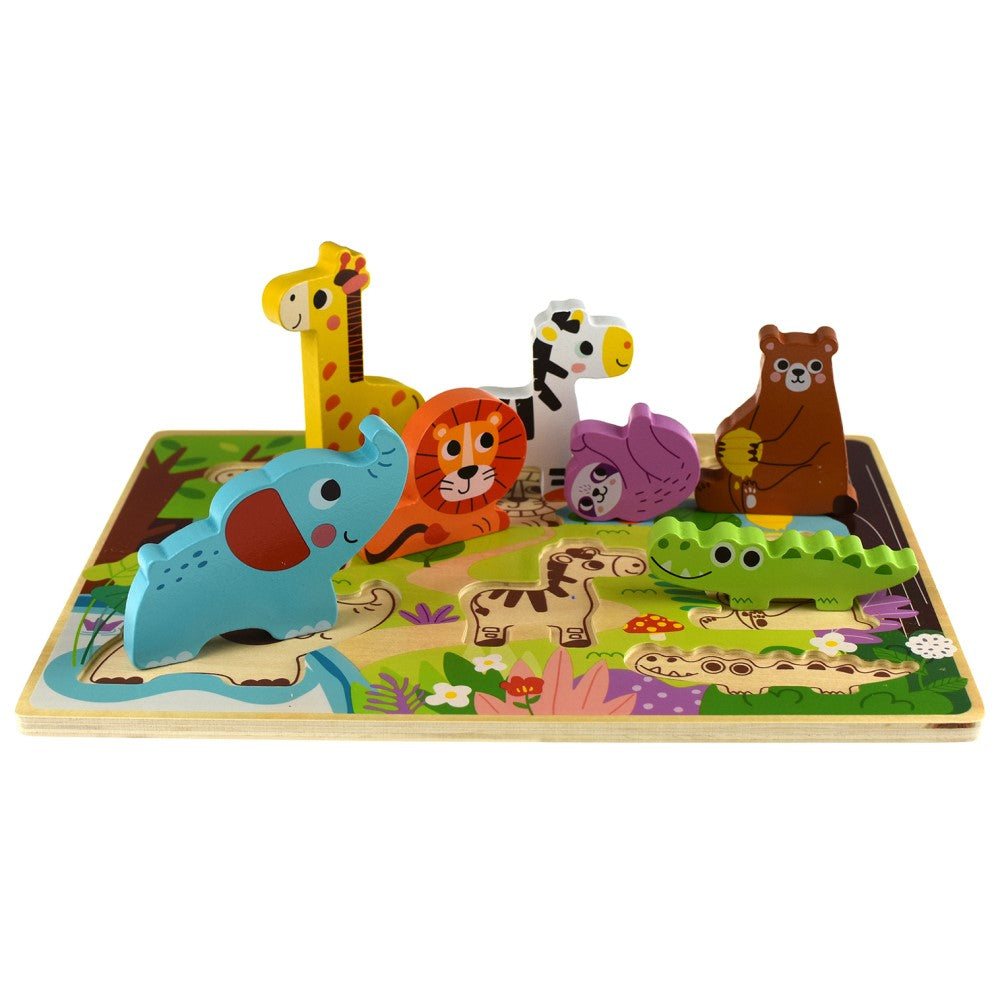 Toddlers Shape Sorter & Matching Puzzle Game - Animal