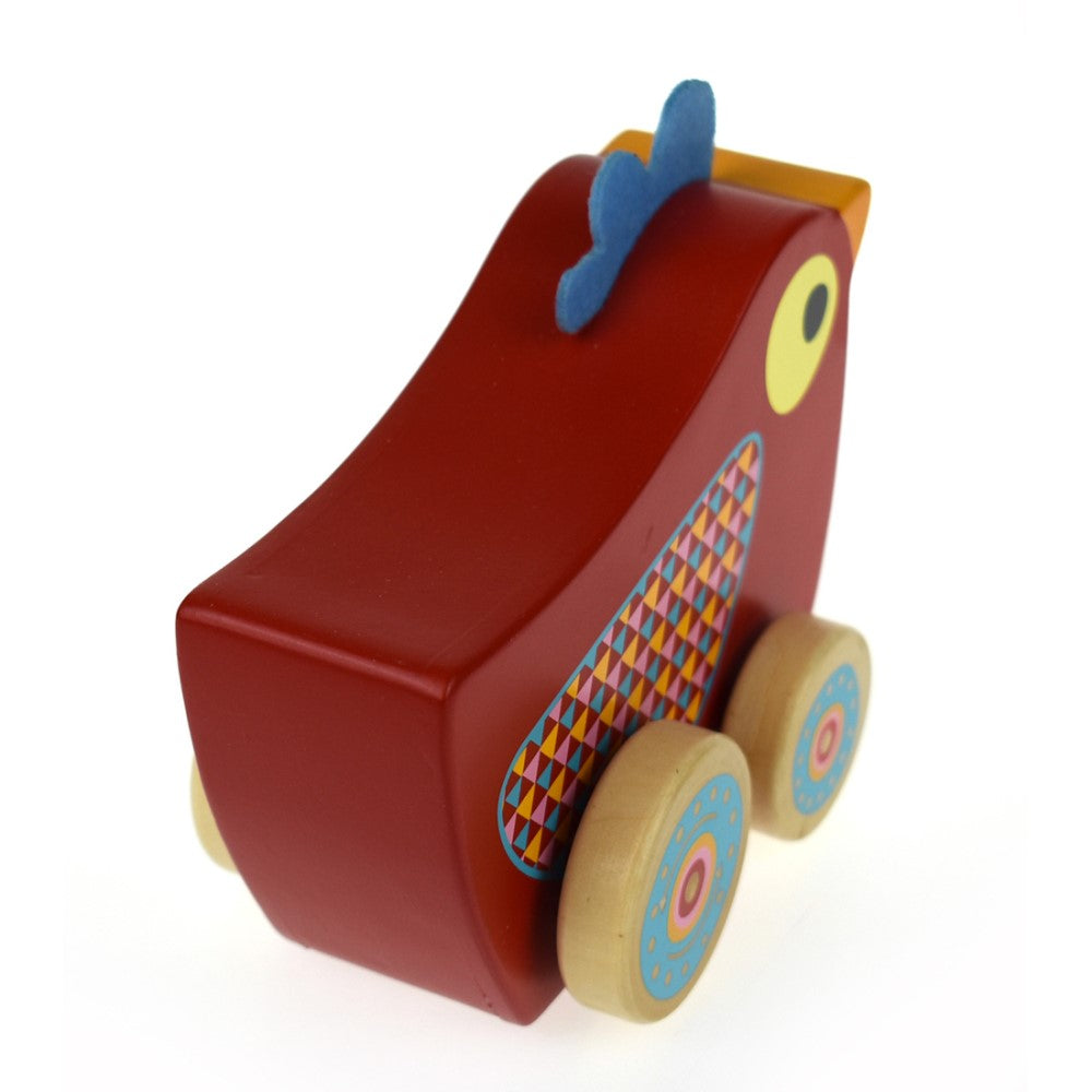 Toddlers Wind N Walk Music Box - Chicken