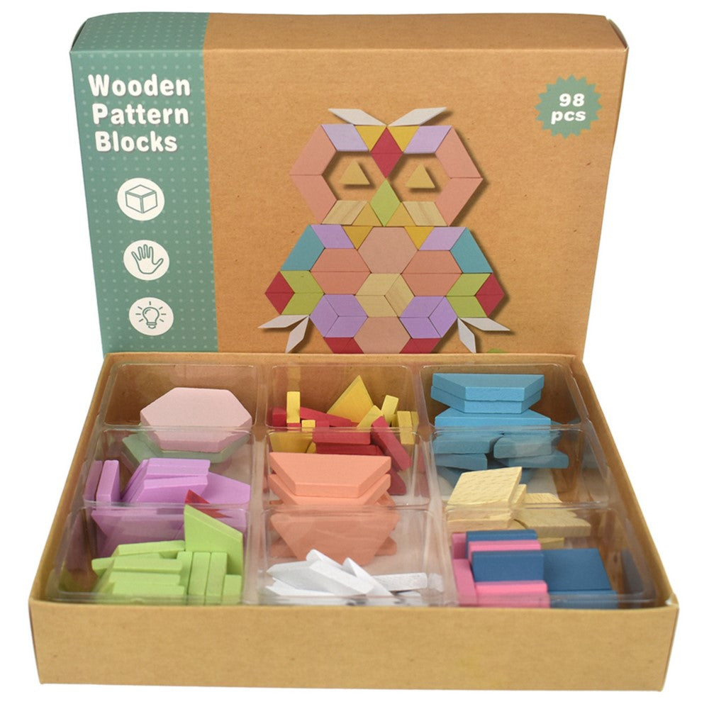 Wooden Blocks Pattern Puzzle