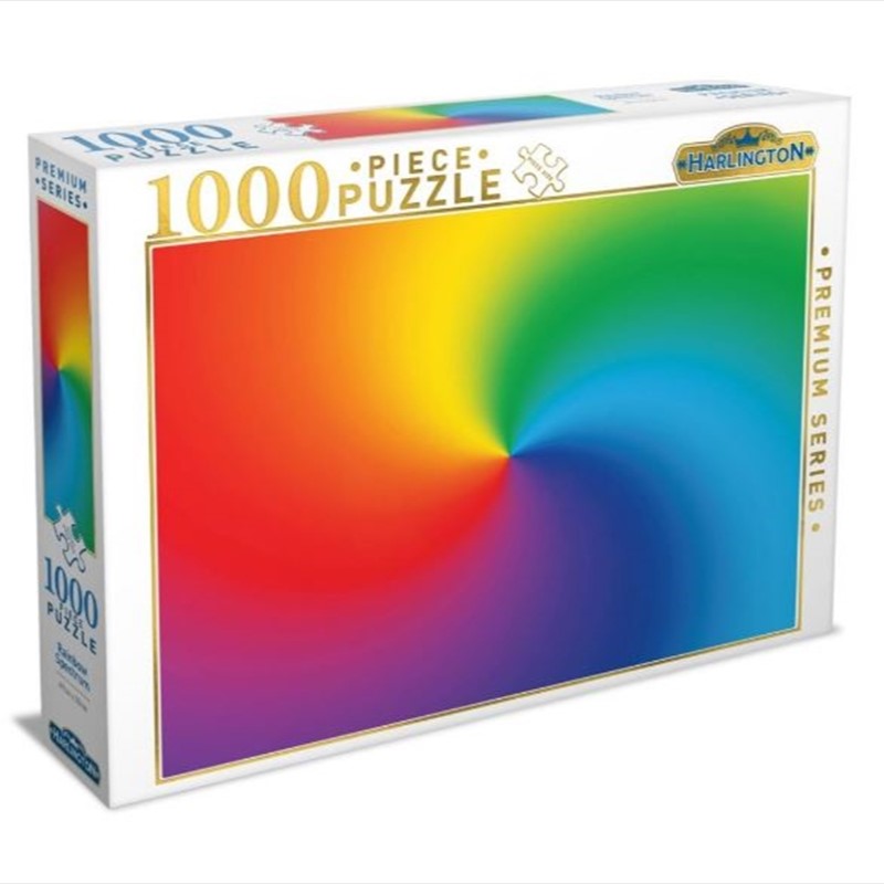 1000 Pieces Spiral Rainbow Spectrum Jigsaw Puzzle