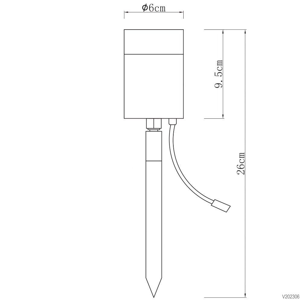 12V DIY Garden Spot 25cms (Available in 2 Colors)