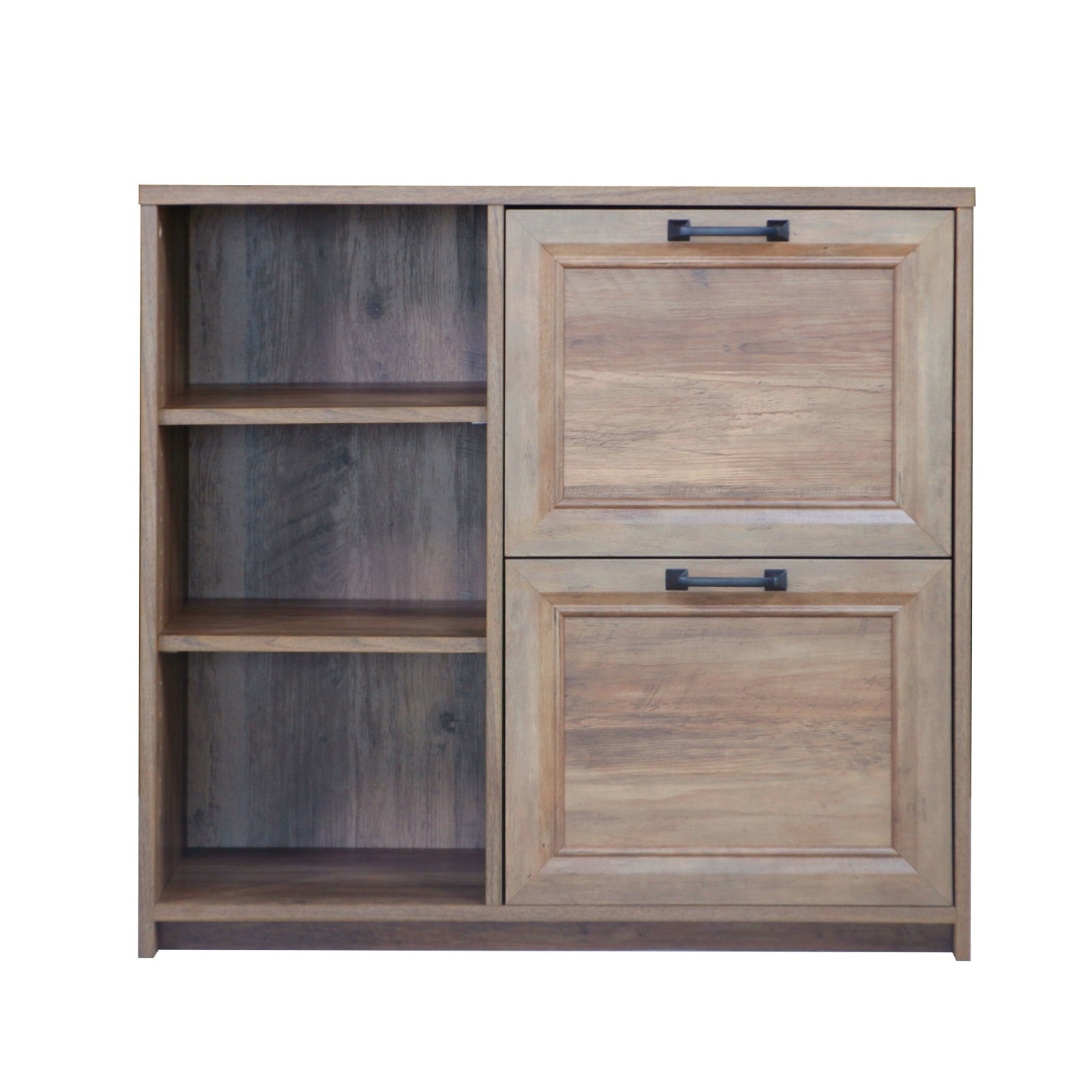 2-Drawer File Cabinet in Timeless Rustic Oak