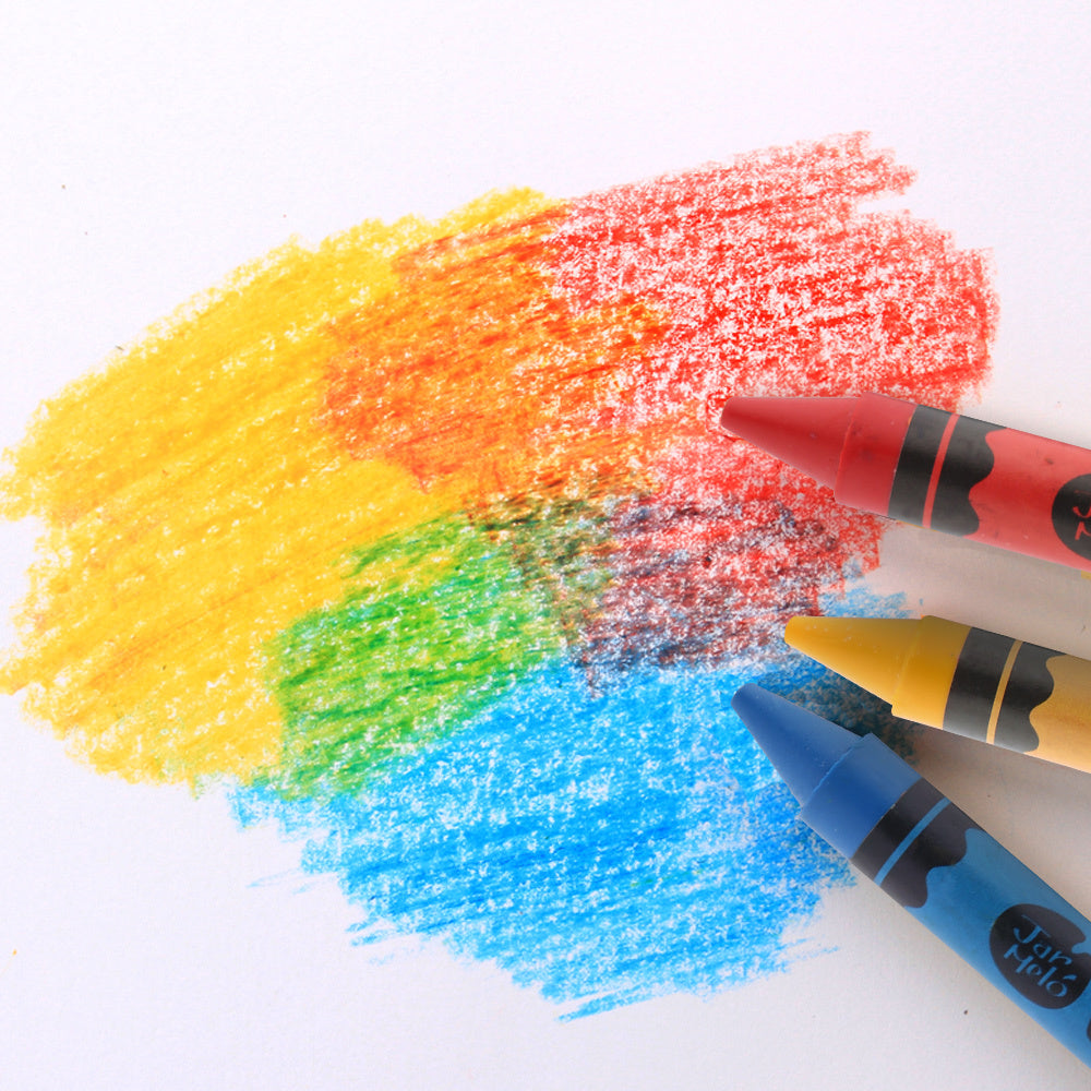 24 Colours Washable Crayons