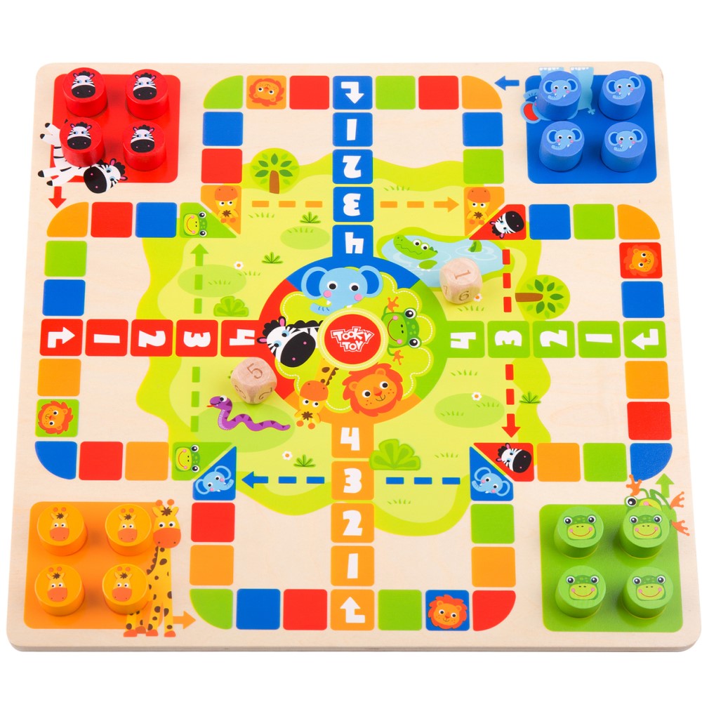 2 In 1 Ludo And Snake & Ladder Games Set