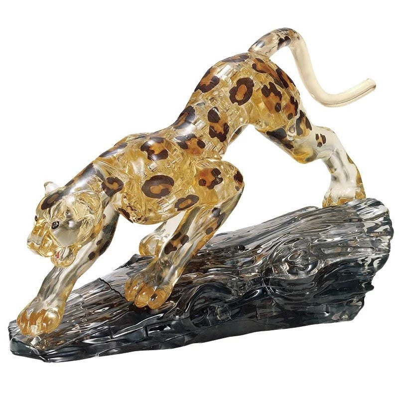 3D Crystal Puzzle - Leopard