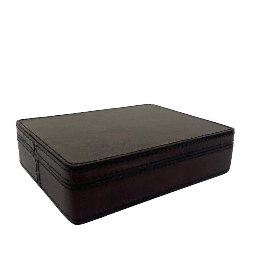 Elegant 4 Cigars Leather Box (Available in 2 Colors)