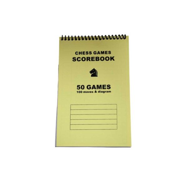 50 Games Chess Scorebook