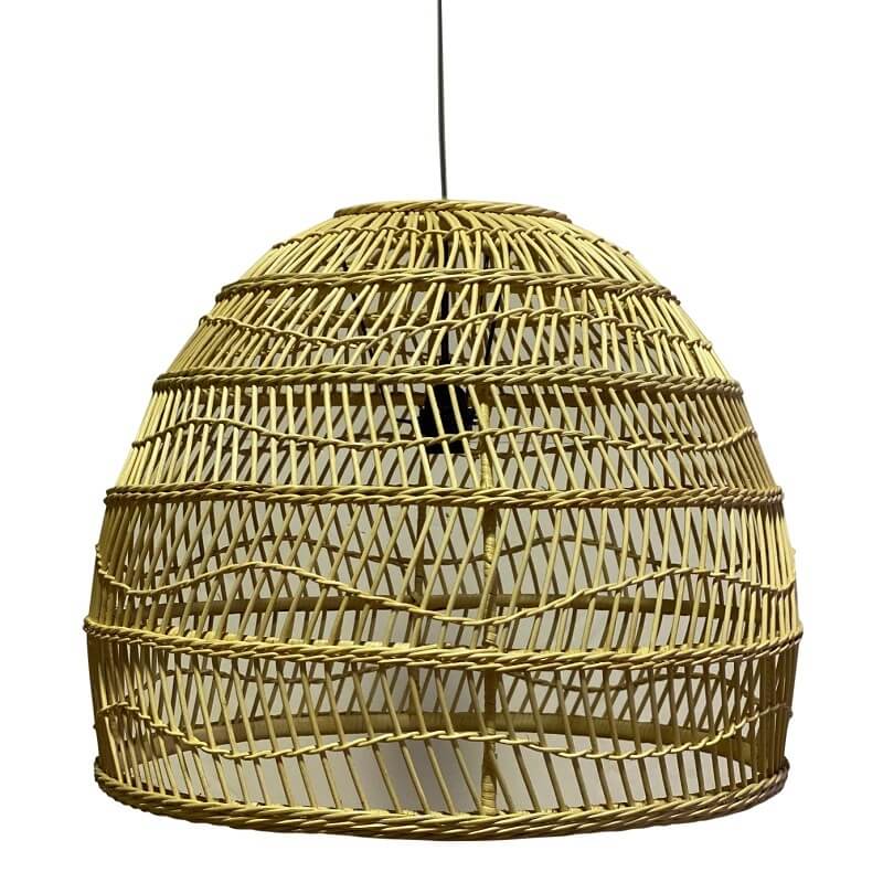 Radiant Natural Rattan Pendant Light