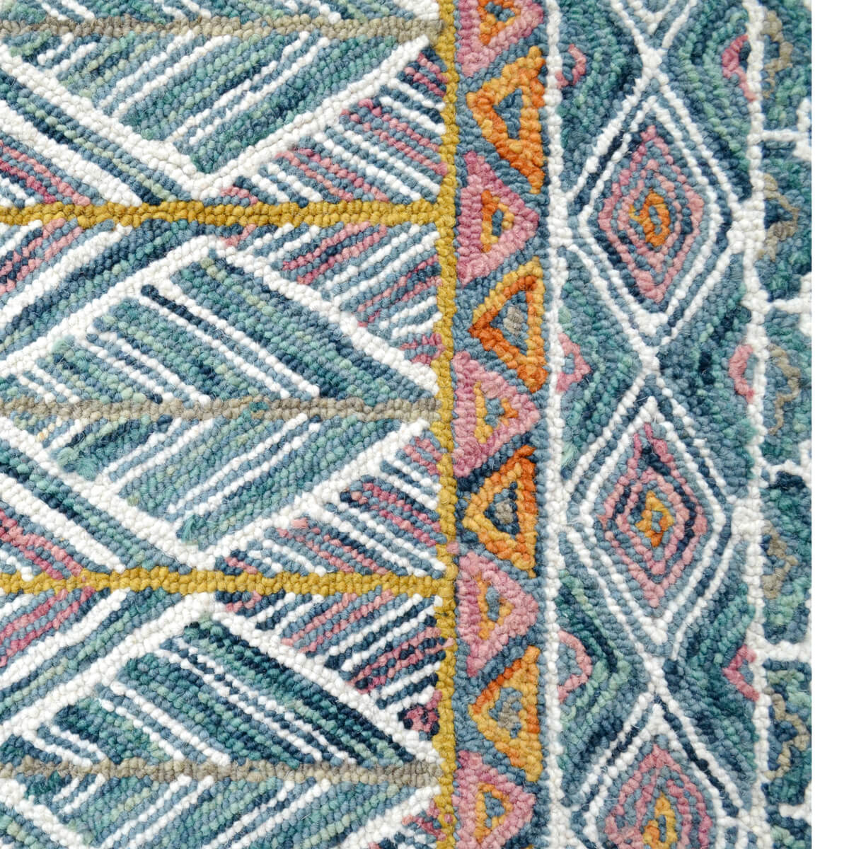 Abstract Design Handmade Woolen Rug (Available in 3 Sizes)