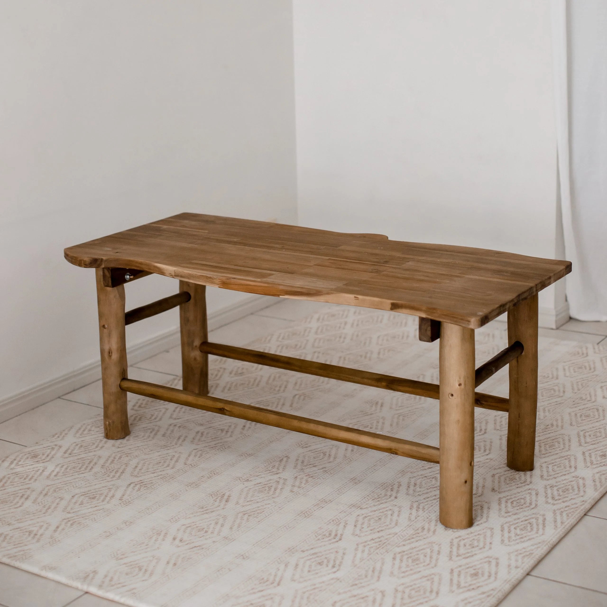 Acacia Hardwood Hand Crafted Table