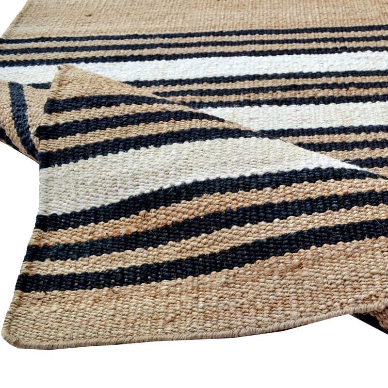 Afro Tribal Inspired Handmade Jute Rug (Available in 4 Sizes)