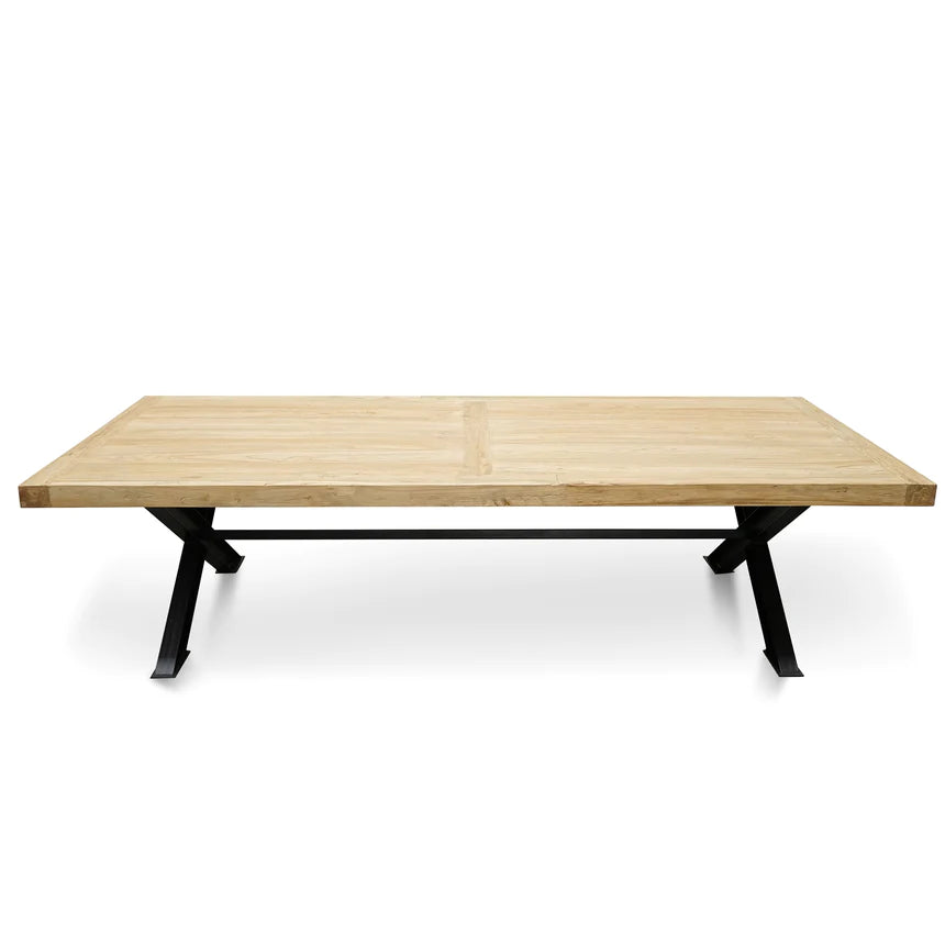 Aged Acacia Dining Table 300cms - Natural