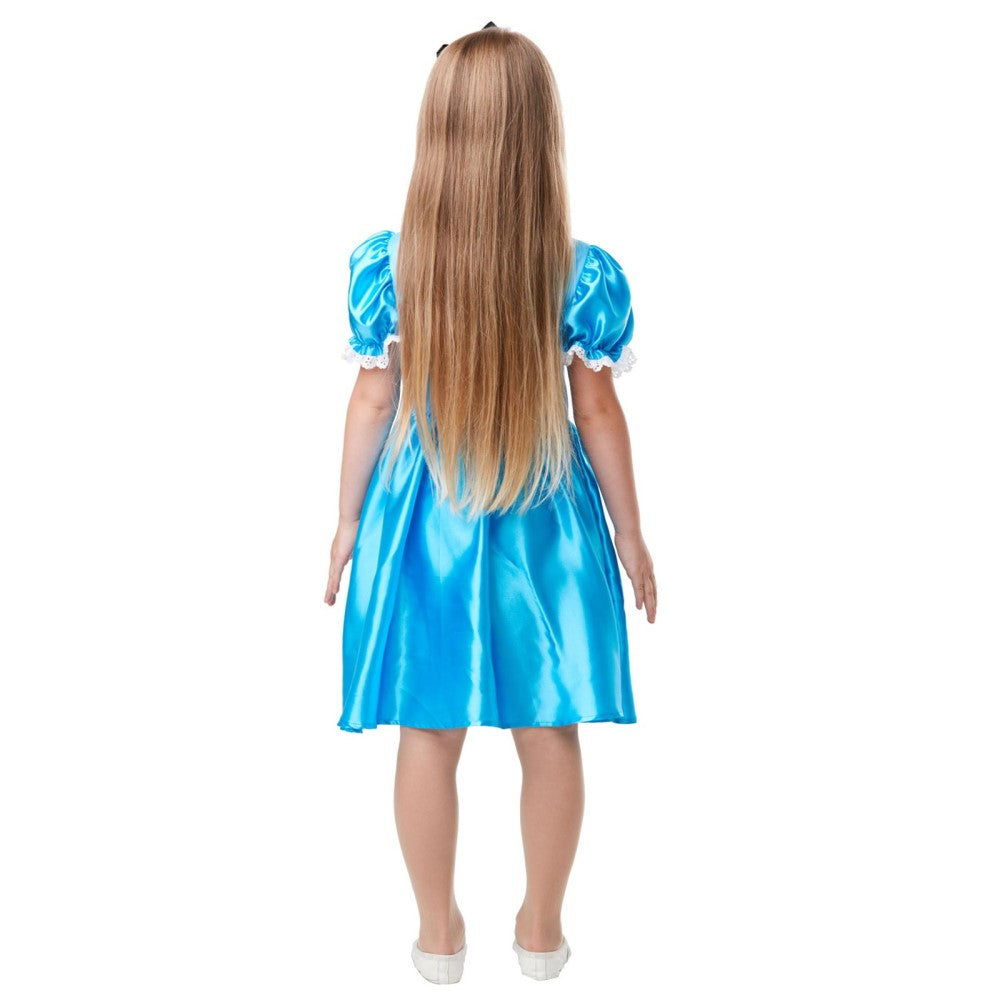 Alice In Wonderland Classic Child Girl's Costumes (Available in 3 Sizes)