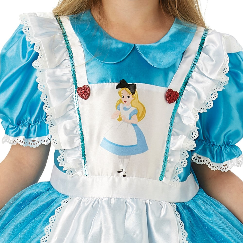 Alice In Wonderland Deluxe Child Girl's Costumes