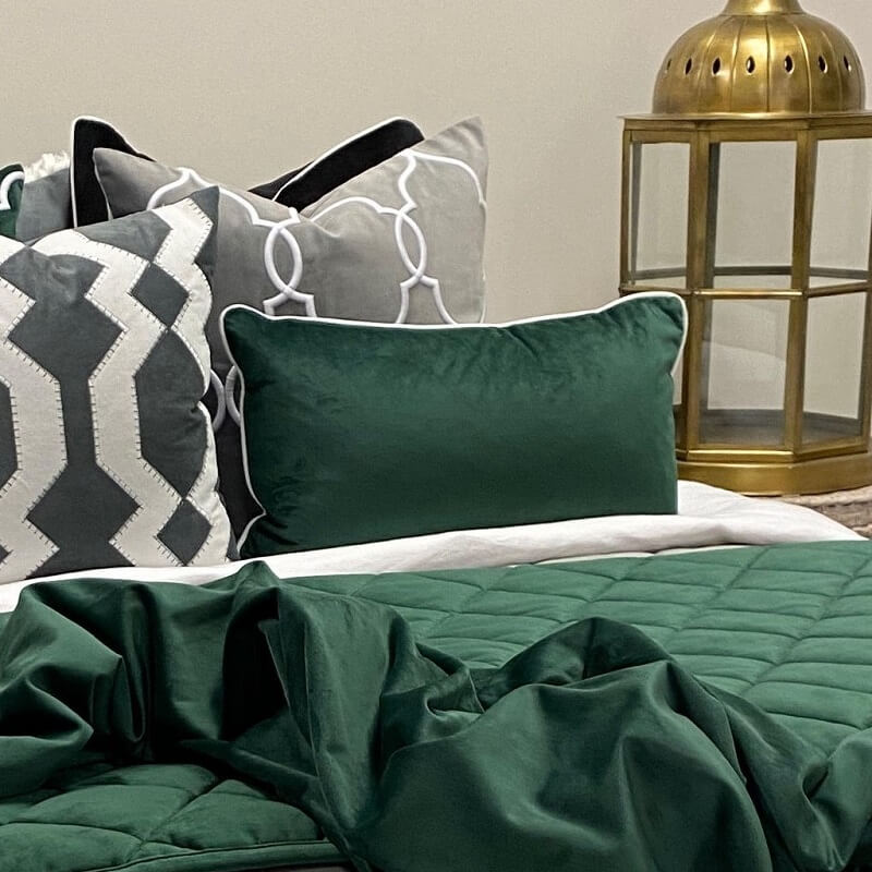 Allure Luxurious Bedding Supreme Comforter - Green