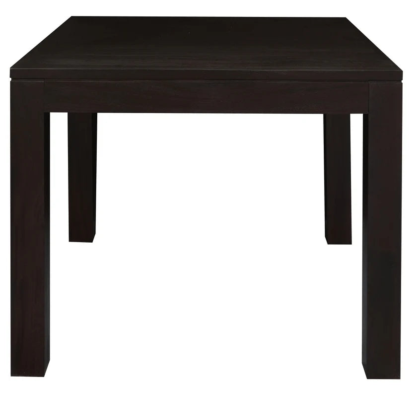 Amsterdam Natural Chocolate Dining Table - 90cms