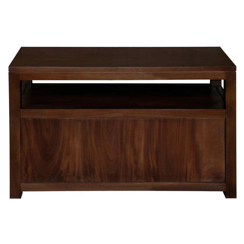 Amsterdam Wooden 2 Door TV Stand - Mahogany