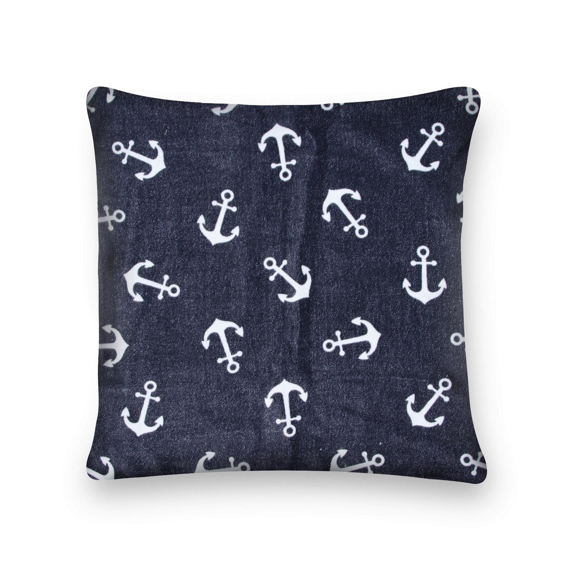 Anchor Inspired Cotton Cushion Cover 50 x 50cms