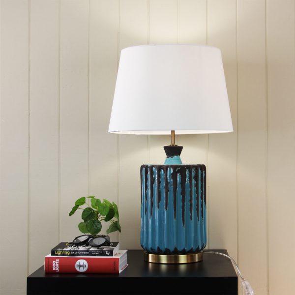 Ancient Ceramic Jar Table Lamp