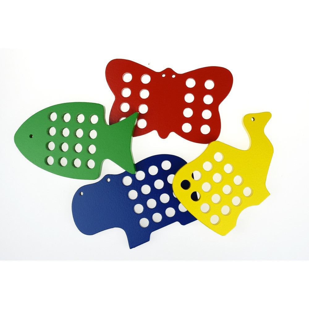 Animal Lacing Kit - Fine Motor Fun (Pack of 4)