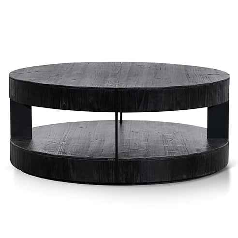 Antique-Inspired Coffee Table 100cms - Black