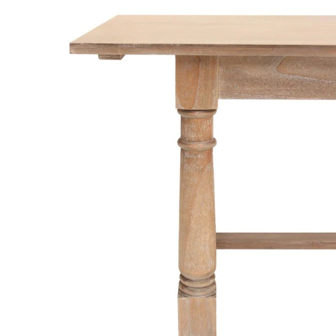 Antique Farmhouse Dining Table - Weathered Oak