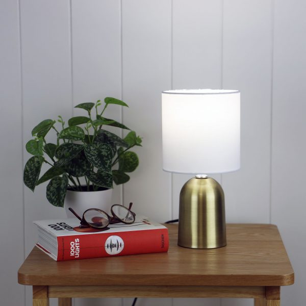 Antique Finish ON / OFF Touch Lamp (Available in 2 Colors)