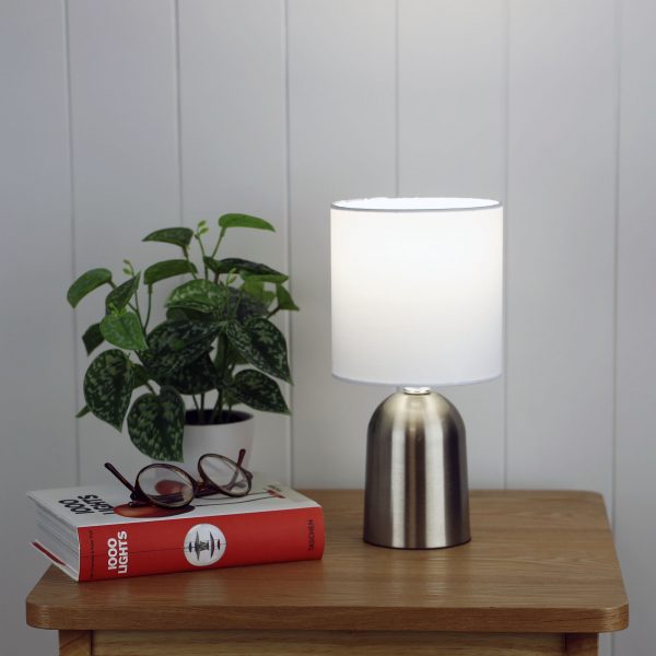 Antique Finish ON / OFF Touch Lamp (Available in 2 Colors)