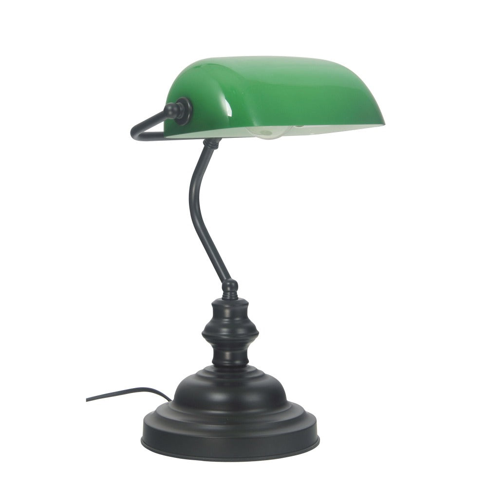 Antique On-Off Touch Gloss Green Shade Lamp (Available in 3 Colors)