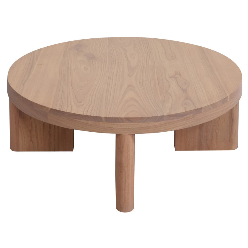 Apollo Contemporary Timber Coffee Table - 90cms