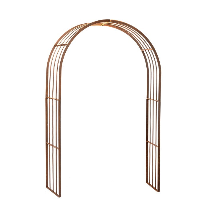 Rusty Metal Garden Outdoor Arch (Available in 2 Sizes)