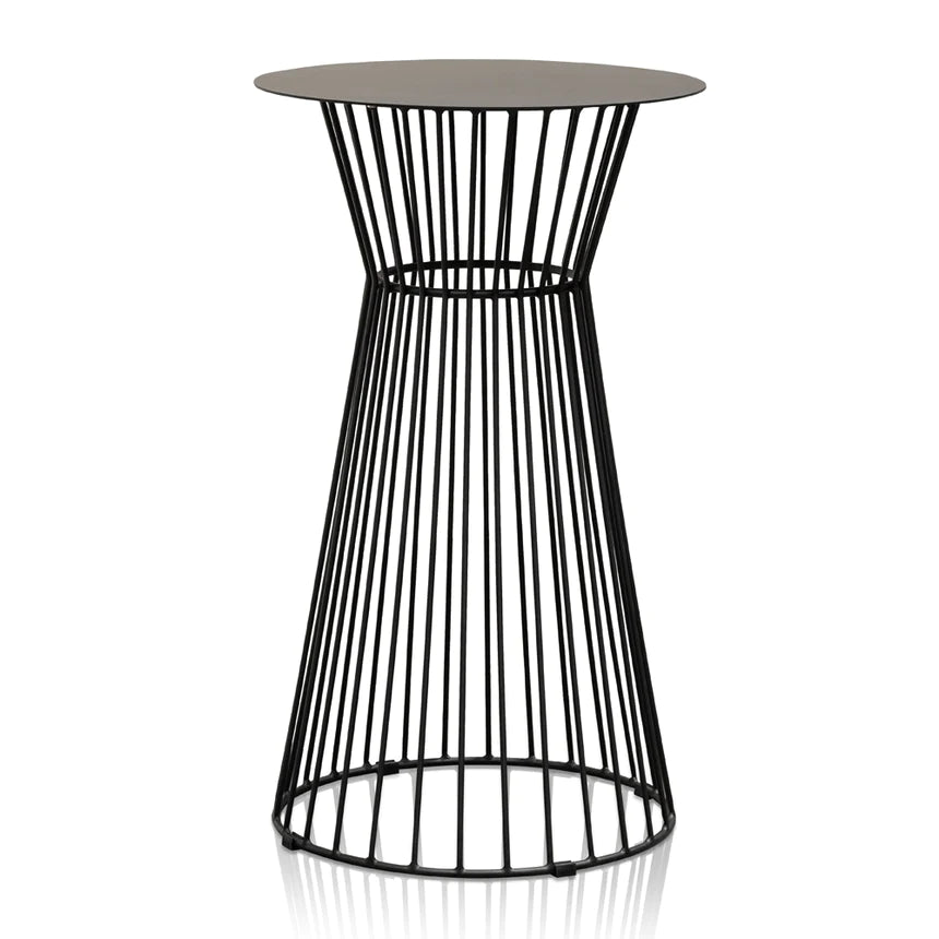 Art Deco Aura Dining Table 60cms - Black