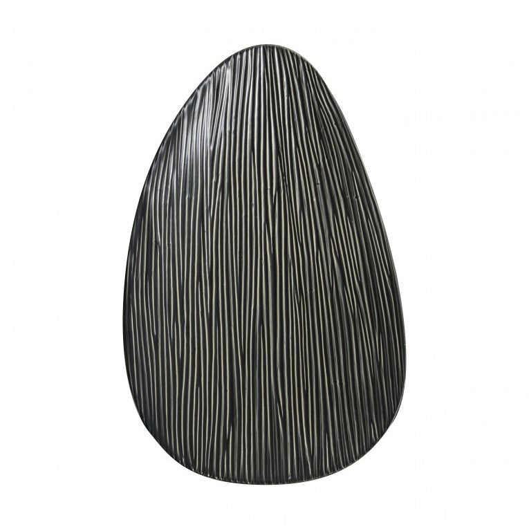 Artful Contrast Asahi Platter - Charcoal (Available in 2 Sizes)