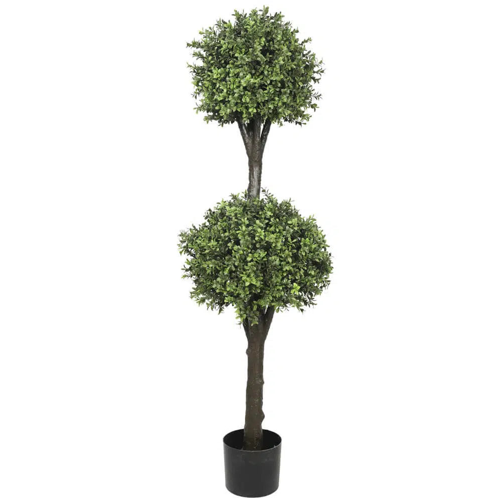 Artificial 2 Ball Faux Topiary Shrub 150cms