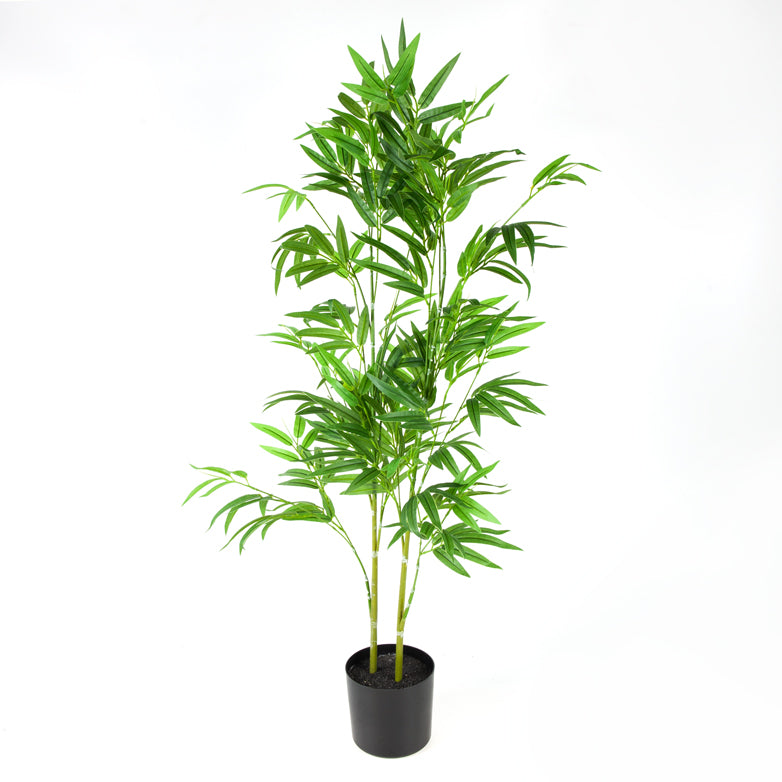 Artificial Bamboo Plant Plastic Pot - 90cms