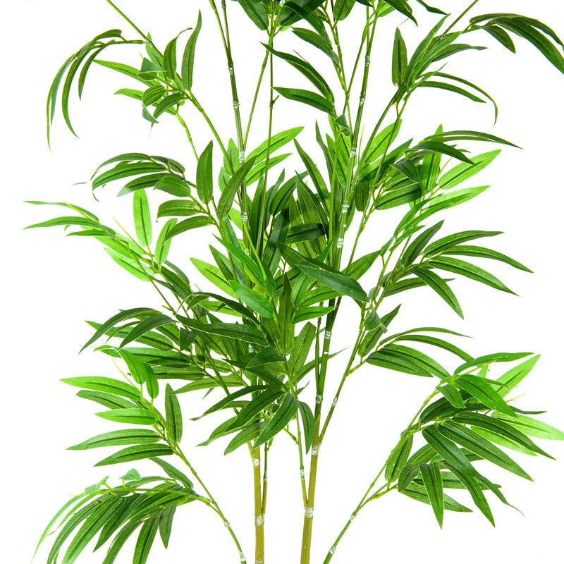 Artificial Bamboo Plant Plastic Pot - 90cms