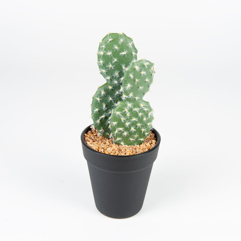 Artificial Cactus Plastic Pot - 23cms