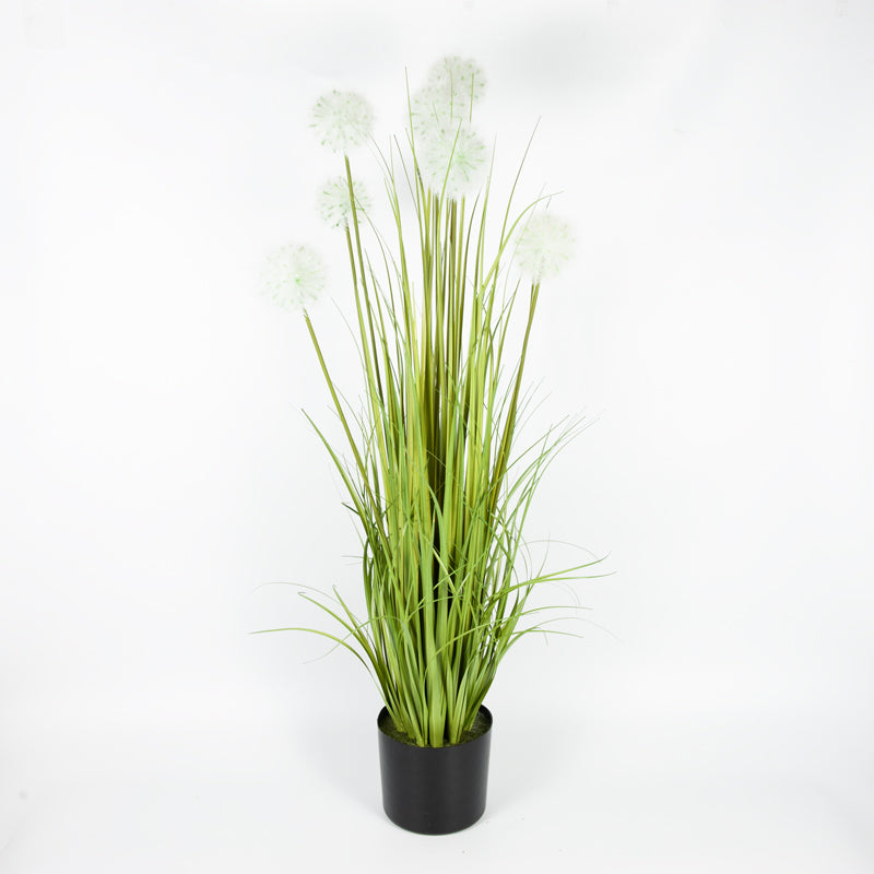 Artificial Dandelion Grass Plastic Pot - 112cms