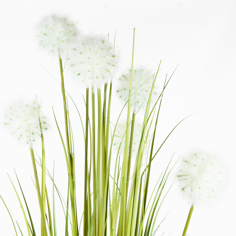 Artificial Dandelion Grass Plastic Pot - 112cms