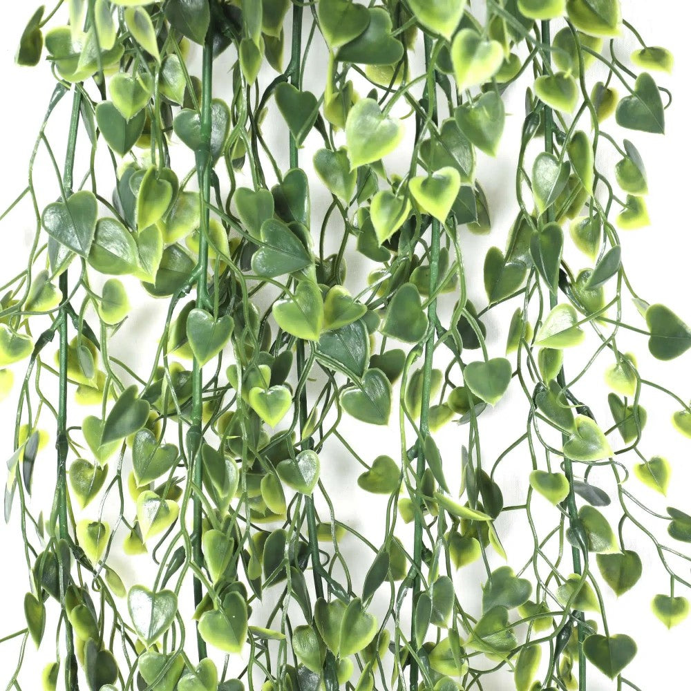 Artificial Hanging Heart Leaf Plant 90cms