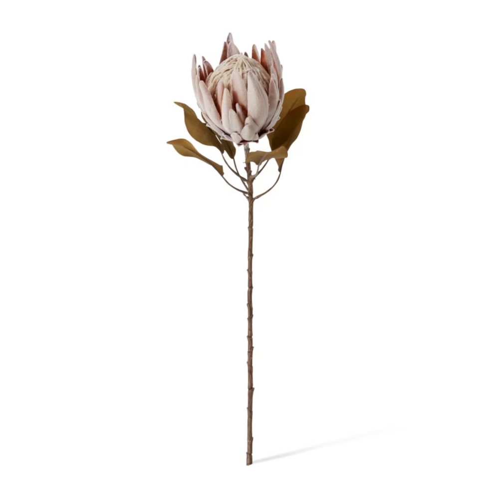 Artificial King Dried Look Stem - Light Pink - 61cms