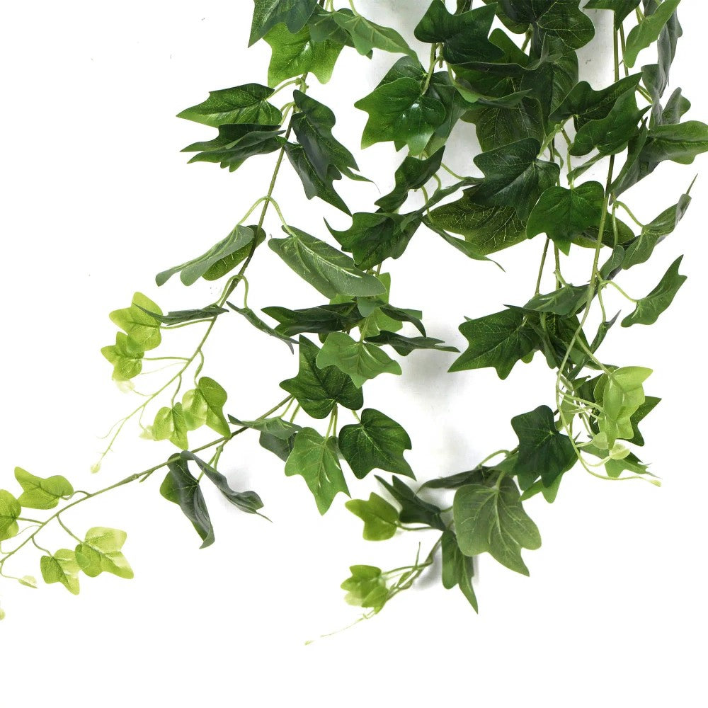 Artificial Natural Hanging Ivy Bush 90cms