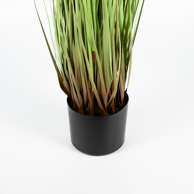 Artificial Thistle Grass Plastic Pot - 122cms