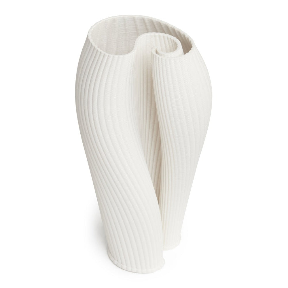 Artisan Alchemy Ceramic Vase 33cms - White