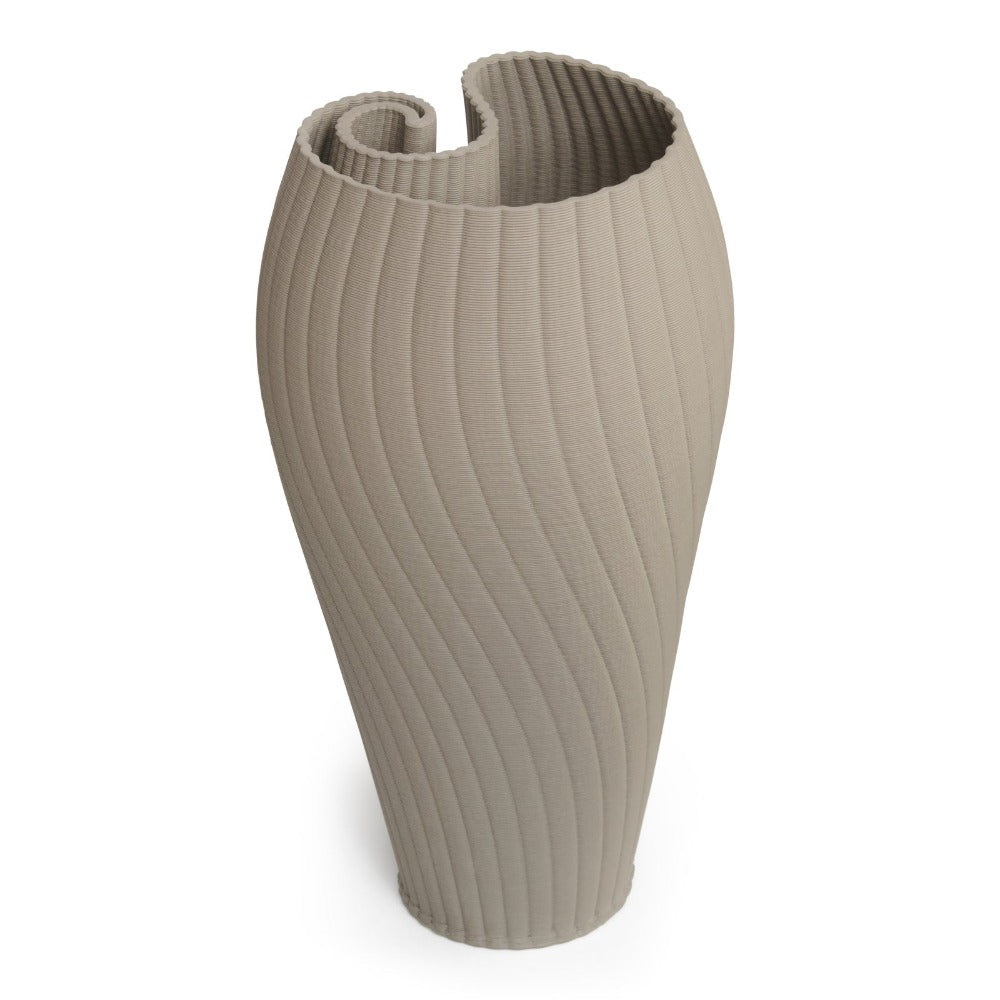 Artisan Alchemy Ceramic Vase 33cms - Tan