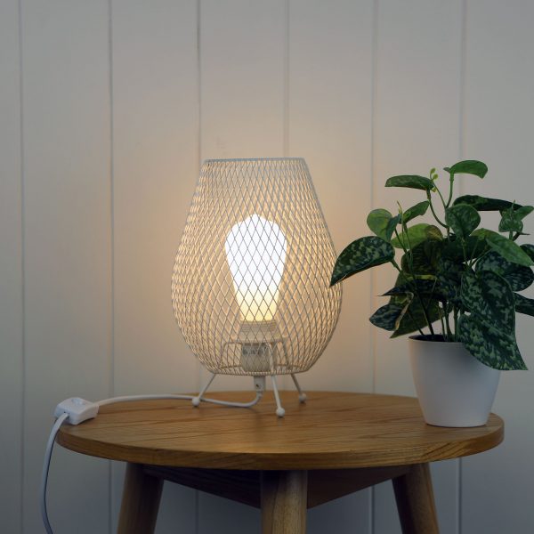 Artisan Black Mesh Table Lamp (Available in 2 Colors)