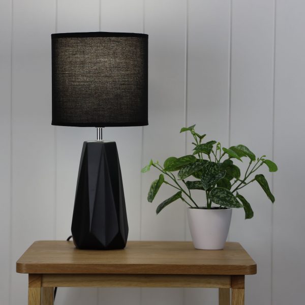 Artisan Ceramic Table Lamp (Available in 2 Colors)