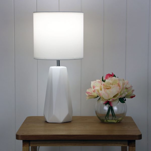 Artisan Ceramic Table Lamp (Available in 2 Colors)