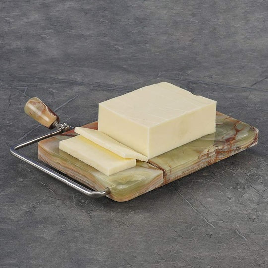 Artisan Handmade Marble Cheese Slicer (Available in 4 Colors)