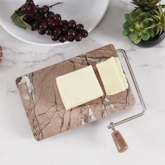 Artisan Handmade Marble Cheese Slicer (Available in 4 Colors)